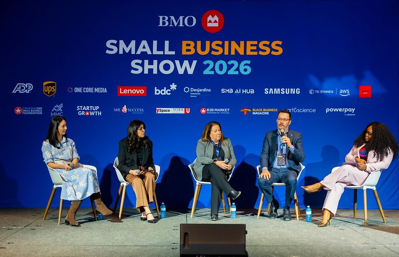 Speakers and award recipients at Small Business Show 2025