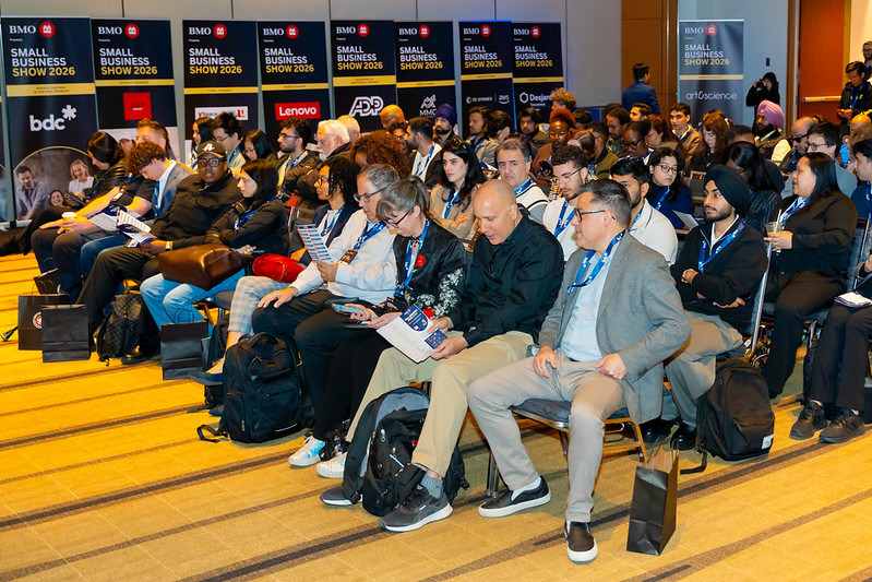 Scene from the CanadianSME Small Business Show