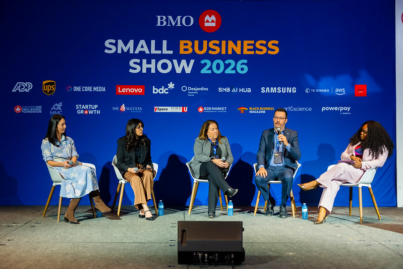 Scene from the CanadianSME Small Business Show