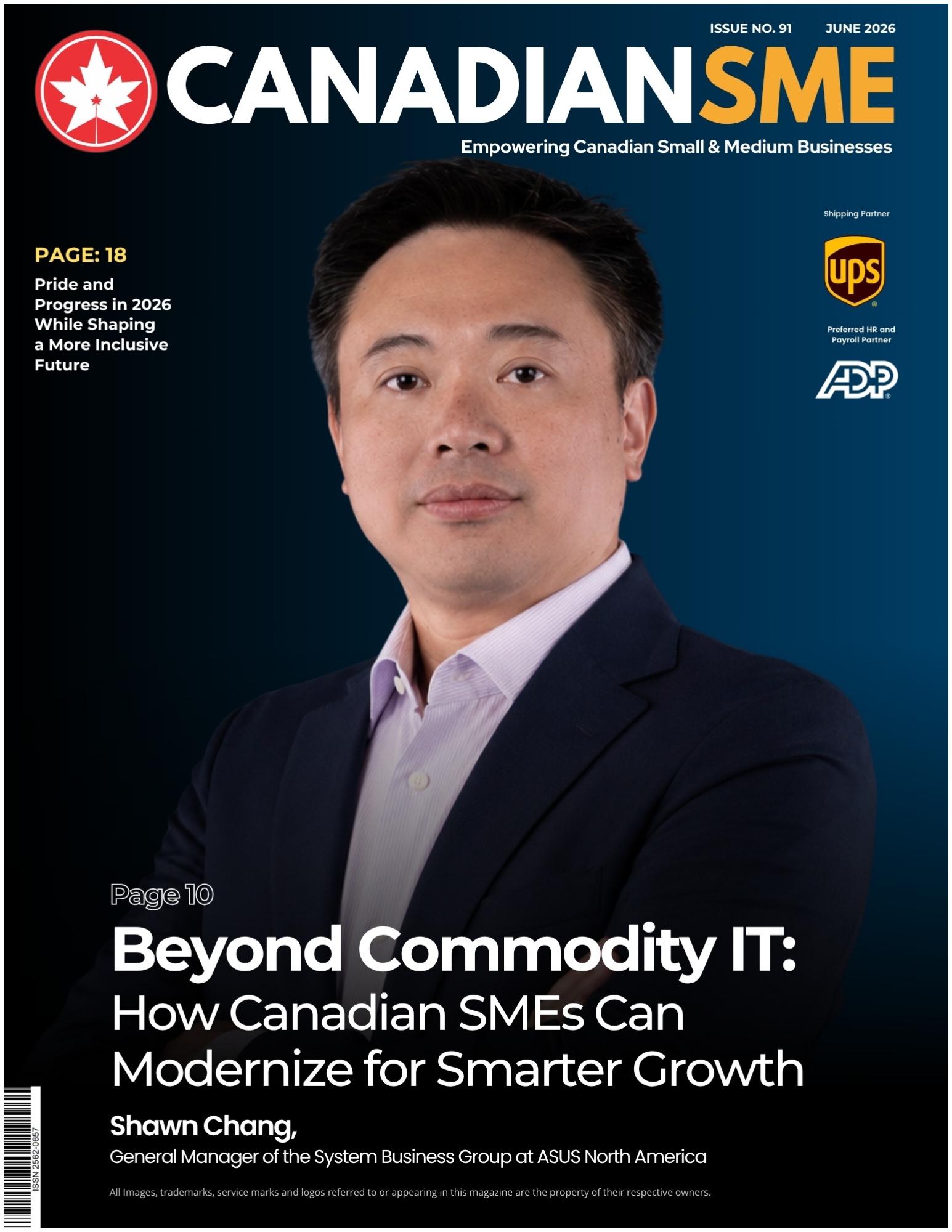 CanadianSME Small Business Magazine, November 2025 cover