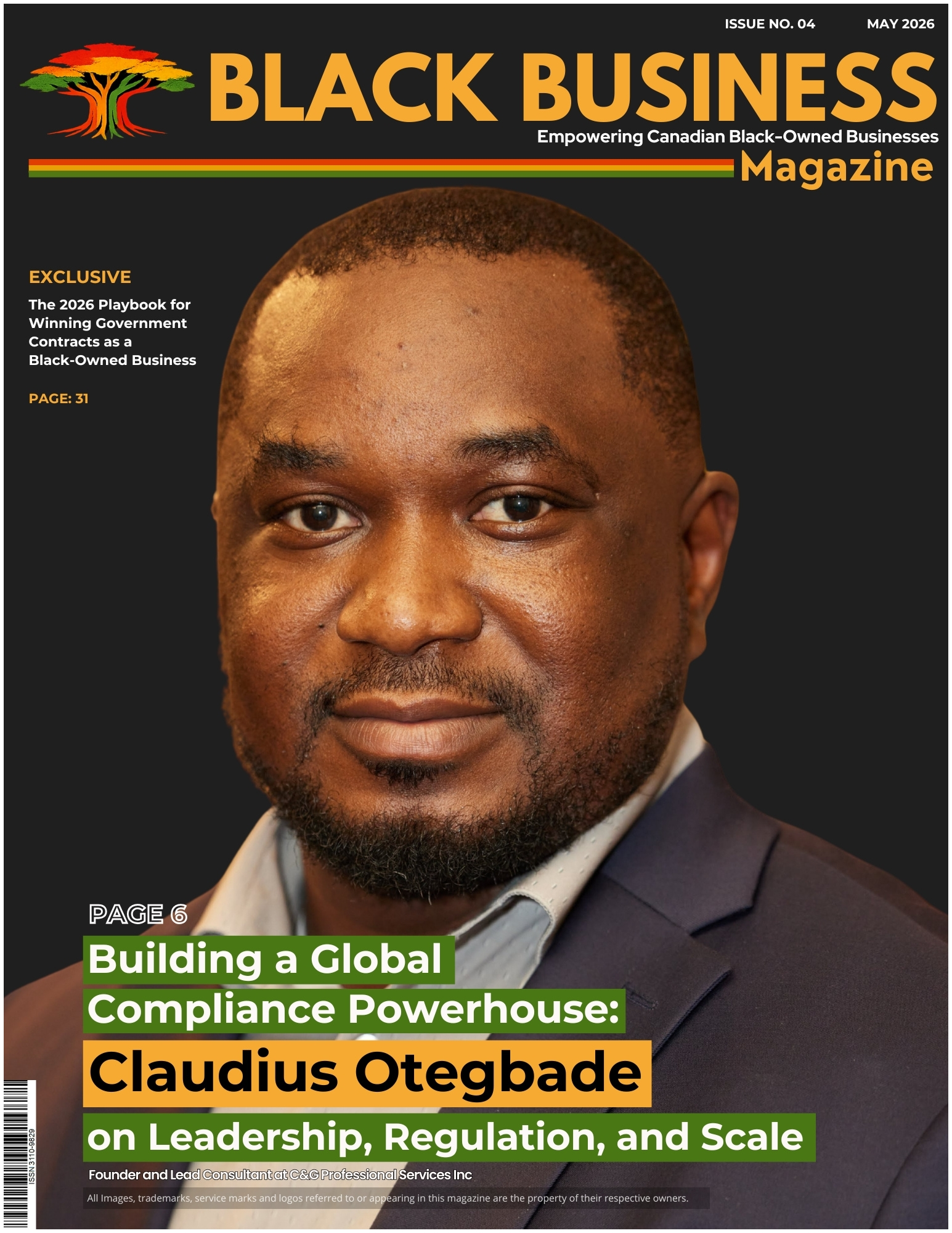 Black Business Magazine cover